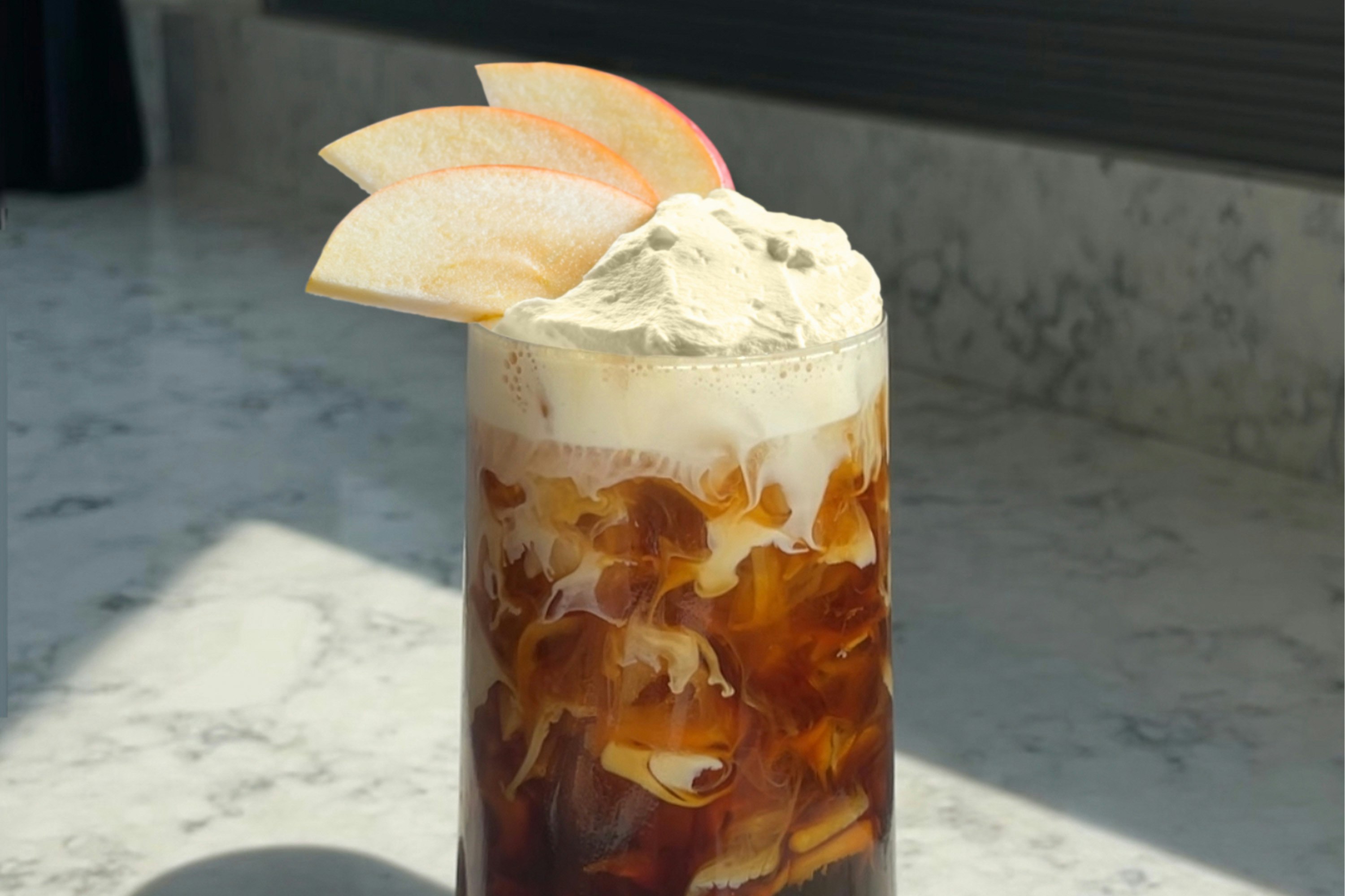 Apple Cold Foam Latte